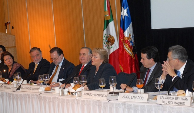 Firma del Tratado de Libre Comercio Chile-México