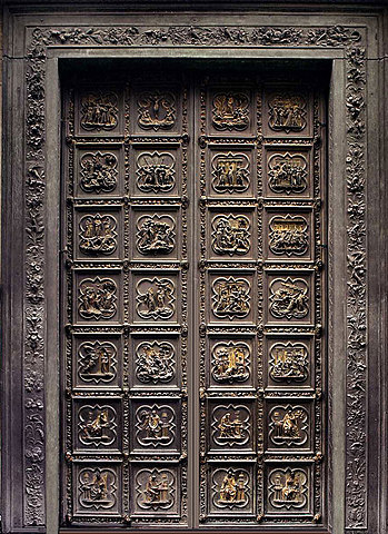 Porta Nord del Battistero di Firenze