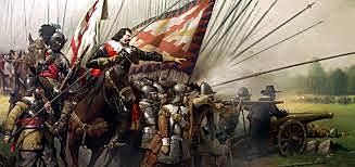 Apoyo al Emperador Fernando II de Habsburgo en la Guerra de los Treinta Años.