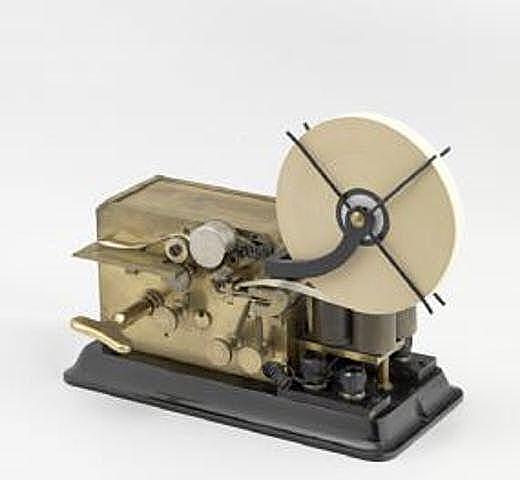 Receptor telegráfico portátil de código Morse