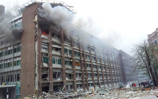 Fuerte explosión sacude capital noruega (Int)