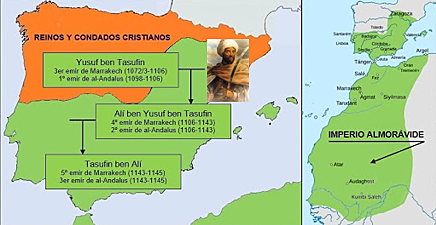 Llegada de los almorávides a la península