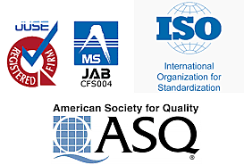 Se crearon organizaciones como la ASQC, JUSE e ISO