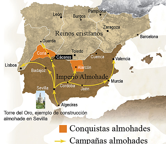 Llegada de los Almohades a la Península Ibérica