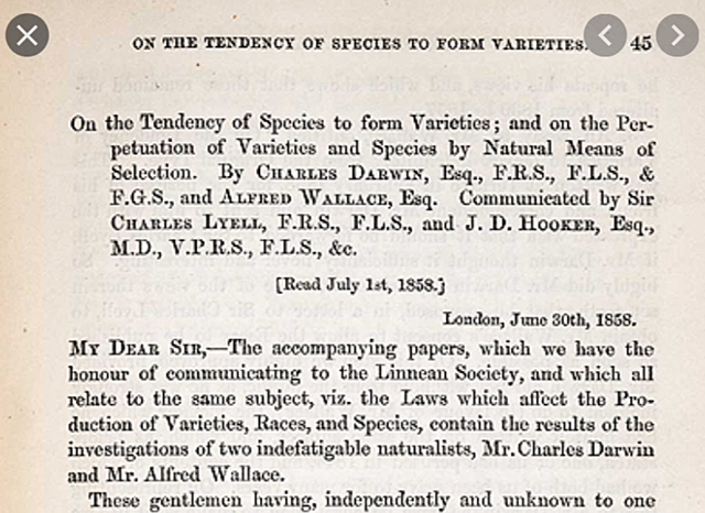 Charles Darwin (Feb 12, 1809 - April 19, 1882)