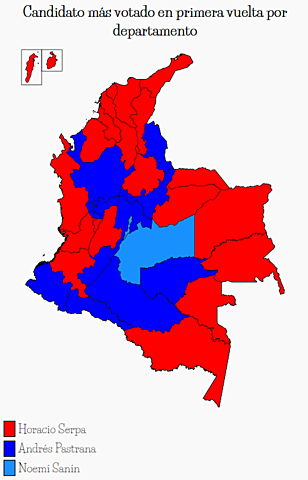 Primera vuelta de 1998