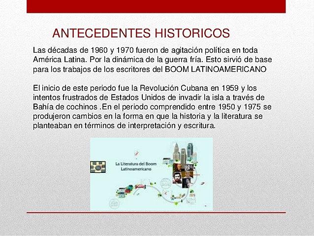 ANTECEDENTES DEL BOOM