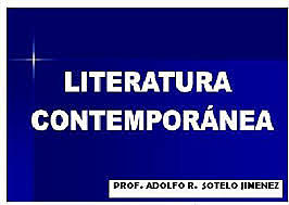 LITERATURA CONTEMPORANEA