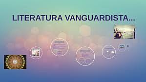LITERATURA VANGUARDISTA