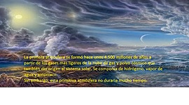 Timeline: EVOLUCIÓN DE LA ATMÓSFERA