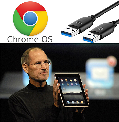 GOOGLE CHROME OS, USB 3.0, iPAD