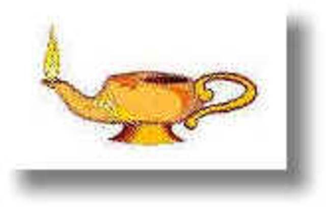 CREAN LA VELADORA CON ACEITE