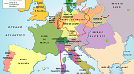 Timeline: Unificacion de los estado Italianos y Alemanes