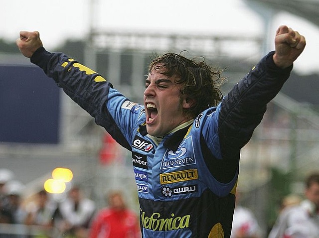 Fernando Alonso gana su primer mundial de fórmula 1