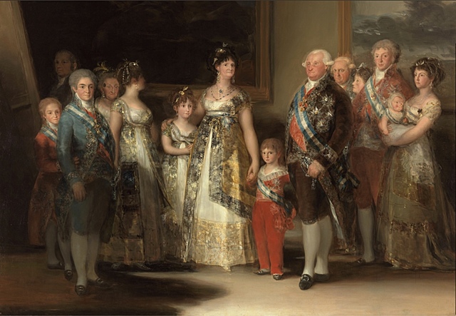 La família de Carles IV