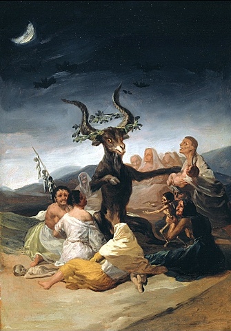 L’aquelarre, Francisco de Goya