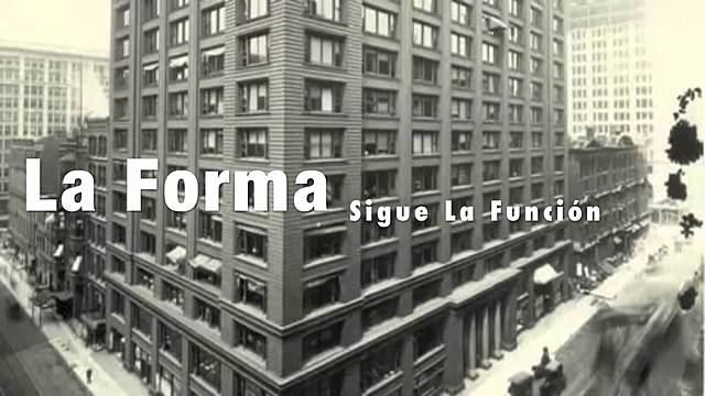 La forma sigue la función