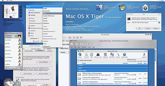 MAC OS X 10.4 tiger