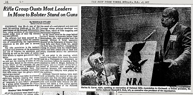 L'NRA organizza un blitz al congresso annuale