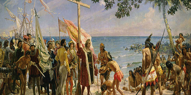 Llegada de Colón a América