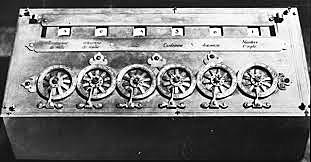 Primera máquina automática de calcular