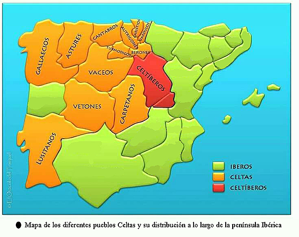 Pueblos celtas en la península Ibérica