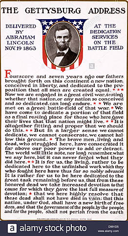 Il discorso di Gettysburg