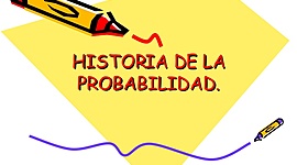 Timeline: historia de la probabilidad