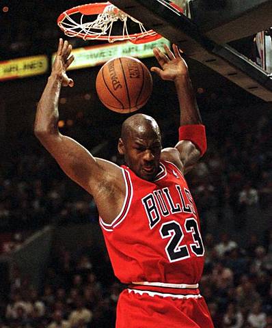 Aparición de Michael Jordan