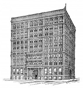 Inauguración del Home Insurance Building