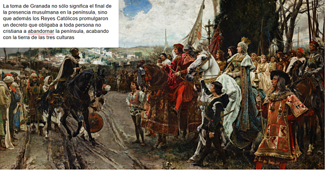 Conquista de Granada por los Reyes Católicos