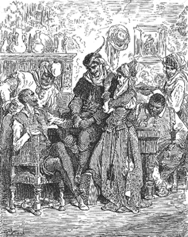 Cuando Don Quijote vuelve a casa