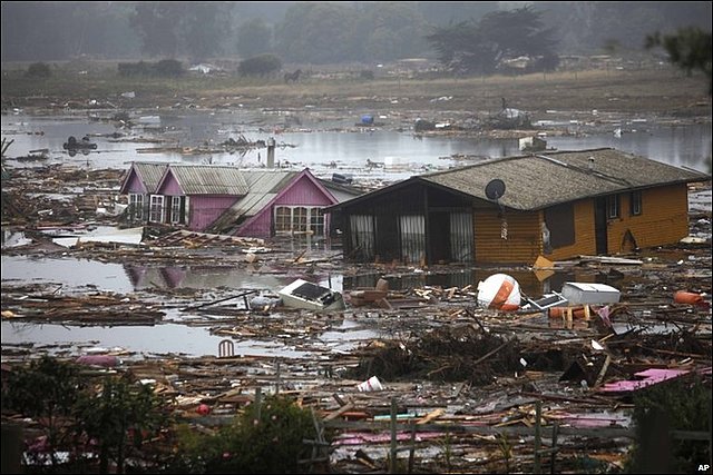 2010 Chile Earthquake, Coast of Central Chile