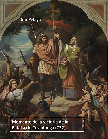 La Batalla de Covadonga