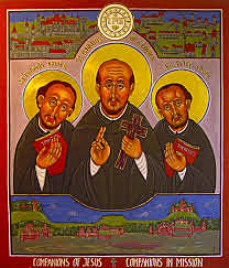 The Jesuit Order spread the Catholic faith.