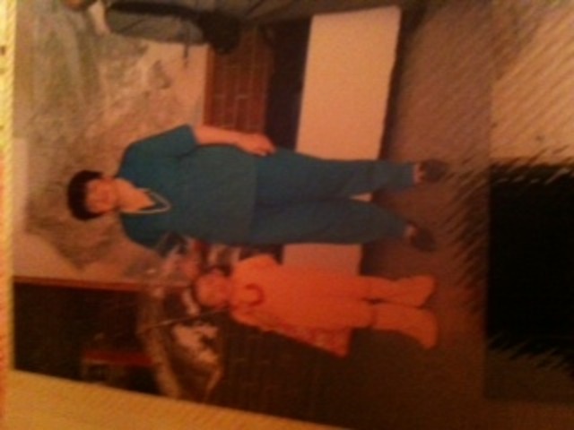 My grandmother Maria Eugenia died