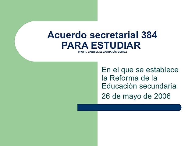 Acuerdo 384