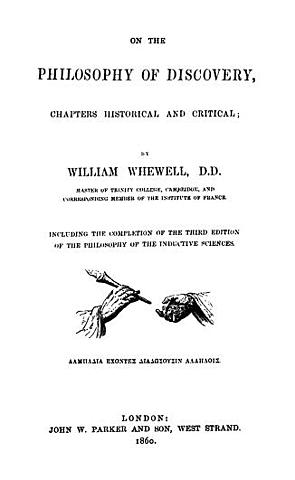 On the Philosophy of Discovery: Chapters Historical and Critical