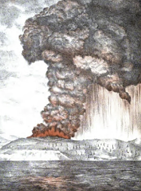 Krakota Volcano Eruption and Tsunami