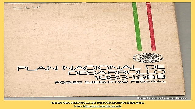 Plan Nacional de Desarrollo