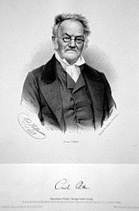 Carl Ritter. 1779 (Quedlinburg, Alemania)- 1859 (Berlín, Alemania).