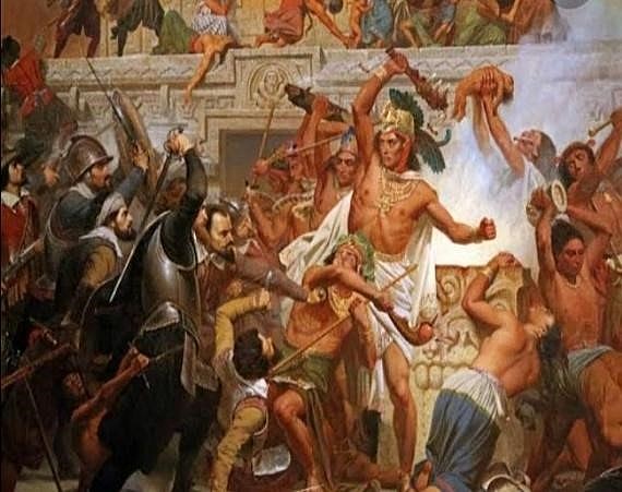 Caida de Tenochtitlan