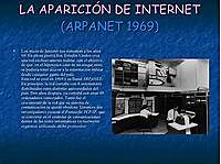 Aparición de Internet