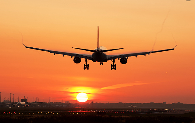 First time on a plane