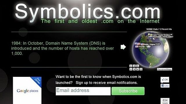 PRIMER DOMINIO WEB REGISTRADO