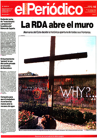 Caída del Muro de Berlín