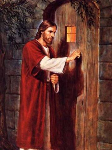 Jesus came knocking