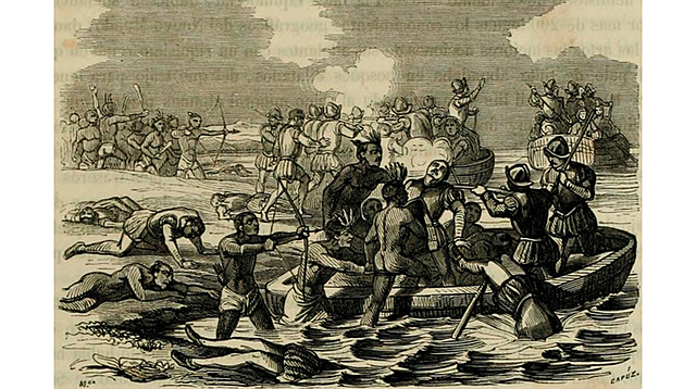 La conquista española.