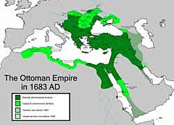 The Ottoman Empire spread to Africa, the Middle East and Southern Europe.