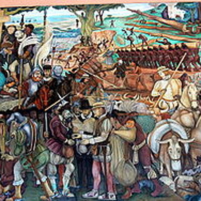 Timeline: Descubrimiento y conquista de la península de Yucatán.